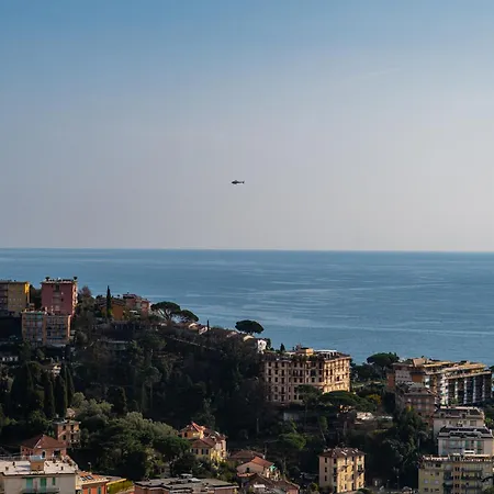 Apartmán - Bilocale Con Piscina E Vista Colline Rapallo