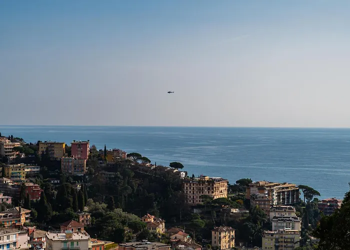 Appartement - Bilocale Con Piscina E Vista Colline Rapallo