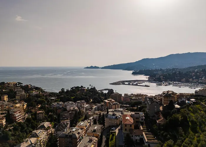 - Bilocale Con Piscina E Vista Colline * Rapallo