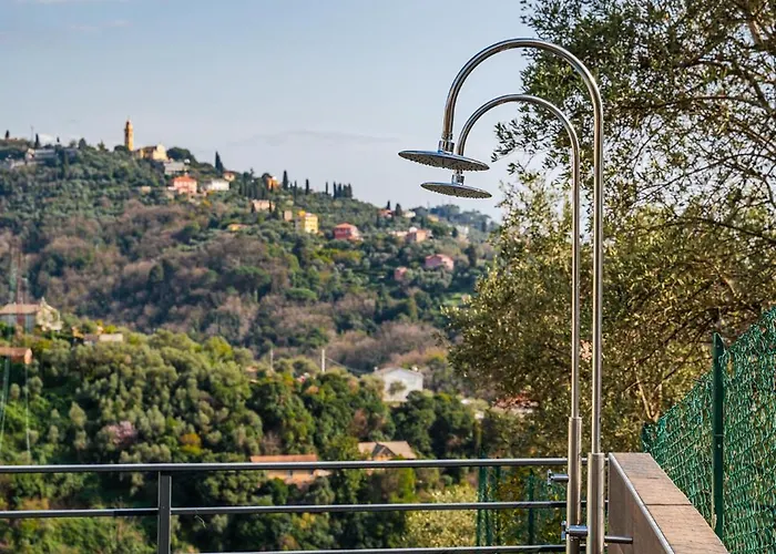 - Bilocale Con Piscina E Vista Colline Appartement Rapallo