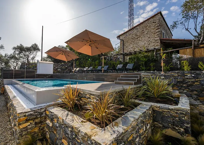 - Bilocale Con Piscina E Vista Colline Rapallo