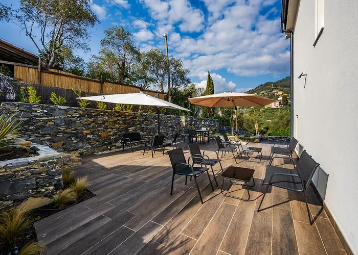 Appartamento - Bilocale Con Piscina E Vista Colline Rapallo